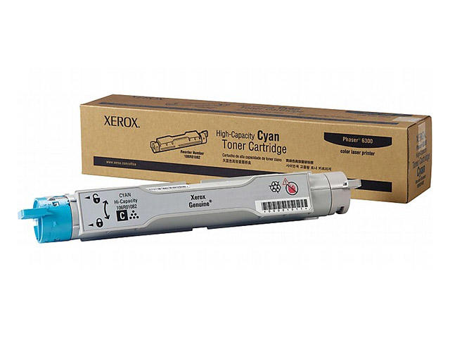 Консумативи Оригинален Xerox Phaser 6300 High Cap Toner Cartridge (7K) Cyan