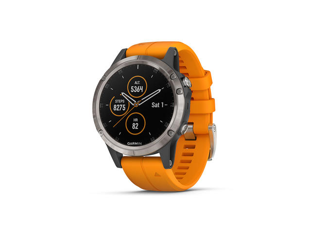 Смарт часовници Garmin fenix 5 Plus Sapphire Titanium