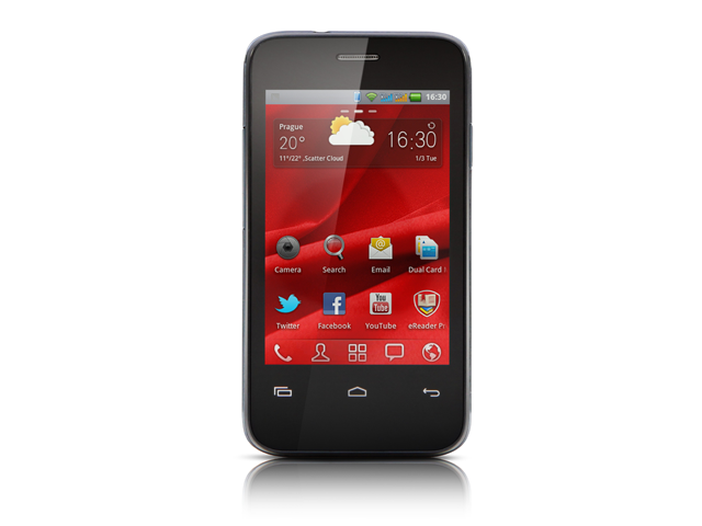 Смартфони Prestigio MultiPhone 3500 DUO 4GB, черен цвят
