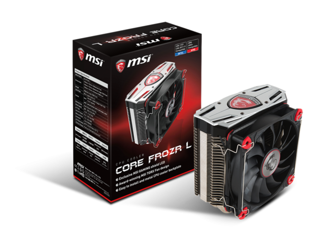 Охладители MSI CORE FROZR L