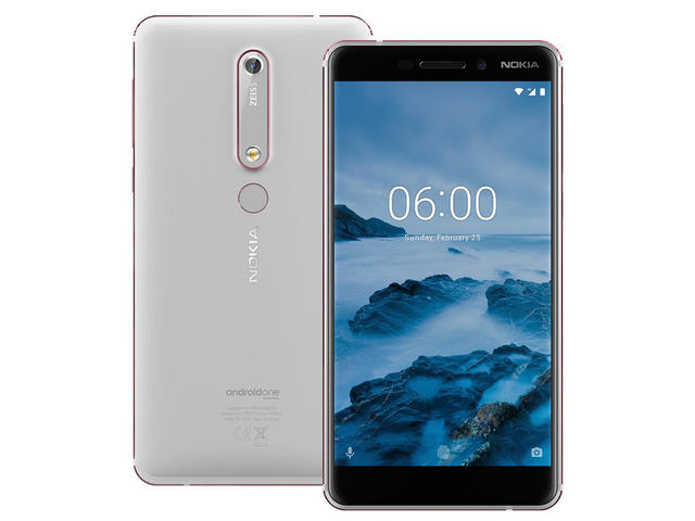 Смартфони Nokia 6.1 Dual SIM, в бяло