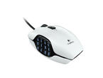 Мишки Геймърска мишка Logitech G600 MMO бяла
