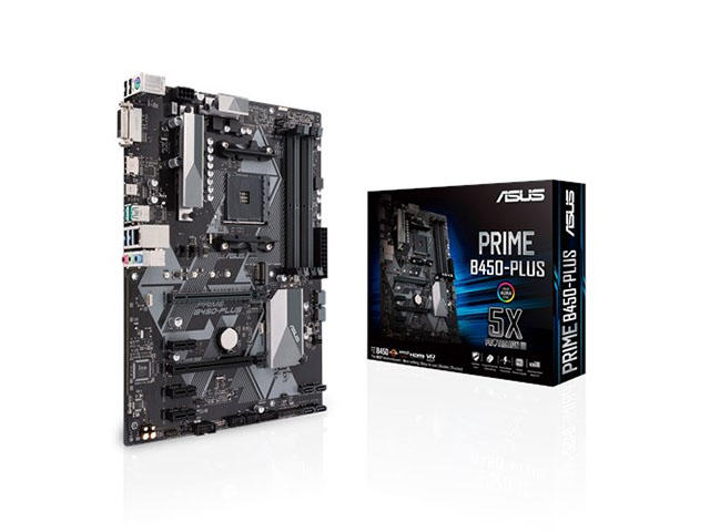 Дънни платки ASUS PRIME B450-PLUS