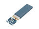 Външни батерии Cellularline FreePower Slim 5000mAh, синя