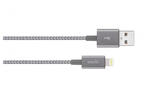 Кабели и Адаптери Moshi Integra USB-A Charge/Sync Cable with Lightning connector - Titanium Gray