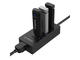 Кабели и Адаптери Orico USB3.0 to USB3.0 * 3 / Gigabit Ethernet Adapter (HR01-U3)