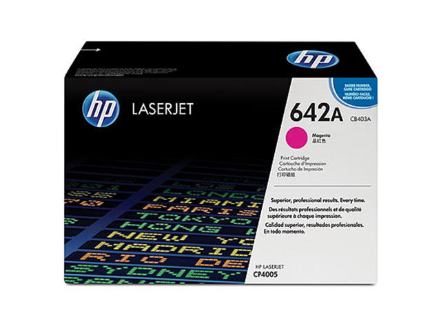 Консумативи Оригинален HP 642A Magenta LaserJet Toner Cartridge