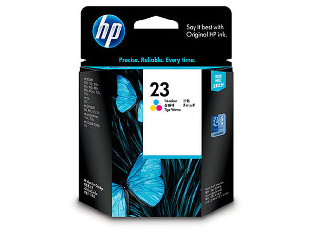 Консумативи Оригинален HP 23 Tri-color Inkjet Print Cartridge