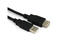 Кабели и Адаптери VCom Кабел USB 2.0 AM / AF Black - CU202-B-1.5m