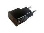 Кабели и Адаптери VCom DC528 AC зарядно 2A 2xUSB