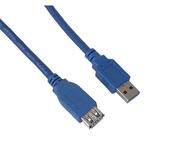 Кабели и Адаптери VCom Кабел USB 3.0 Extension AM / AF - CU302-1.8m
