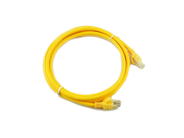 Кабели и Адаптери VCom Кабел LAN UTP Cat5e Patch Cable - NP511B-YELLOW-30m
