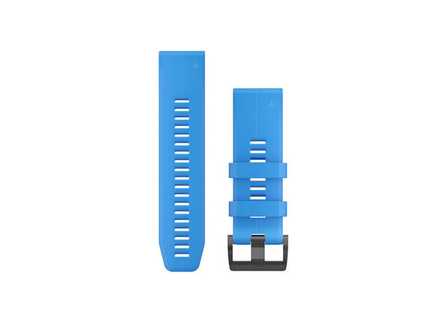 Каишки Garmin QuickFit 26 Cyan Blue силиконова каишка