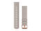 Каишки Garmin бързоосвобождаваща се велурена каишка - Tan Suede (20 mm)