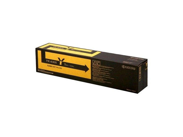 Консумативи Оригинална тонер касета Kyocera TK-8505Y, жълта