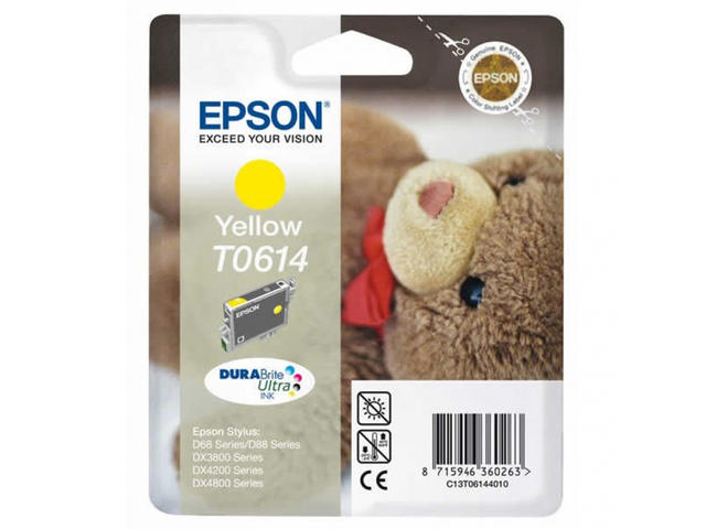 Консумативи Оригинален Yellow Ink Cartridge EPSON for D88/D68PE/DX4800