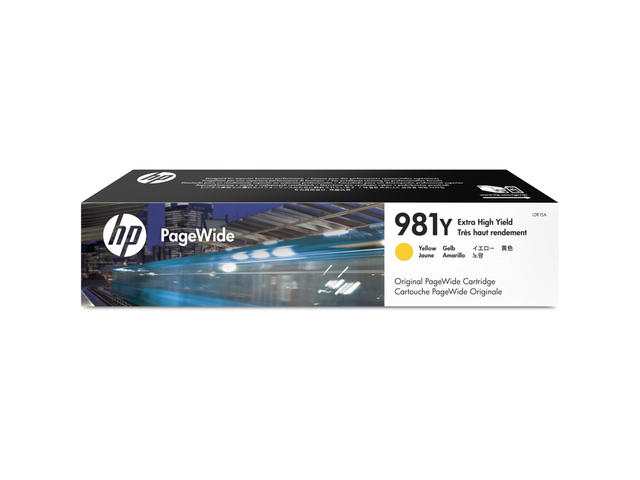 Консумативи Оригинален HP 981Y Extra High Yield Yellow Original PageWide Cartridge
