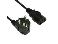 Кабели и Адаптери VCom Power Cord Computer schuko 220V - CE021-5m