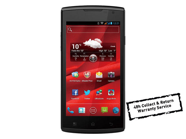 Смартфони Prestigio MultiPhone 4500 DUO 4GB, черен цвят