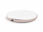 Зарядни устройства Satechi Wireless Charging Pad Fast Charge, розово злато