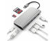 Кабели и Адаптери Satechi USB-C Aluminum Multiport Adapter  