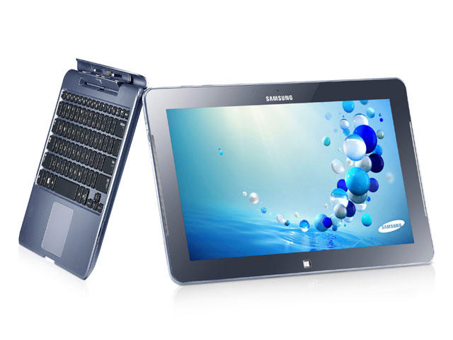 Таблети Samsung ATIV Smart PC 500T 64GB, син цвят, клавиатура