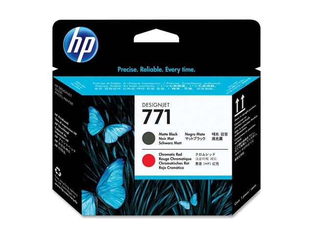 Консумативи HP 771 Matte Black/Chromatic Red Designjet Printhead