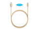 Кабели и Адаптери TeckNet TA502 Braided 3.1 USB-A to USB-C Cable Gold