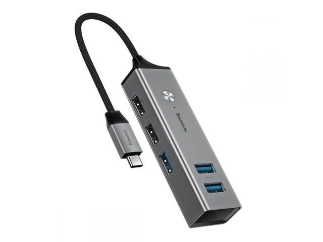 Кабели и Адаптери Baseus USB-C Cube Hub Adapter