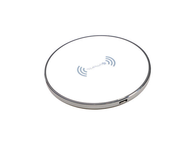 Зарядни устройства 4smarts Inductive Fast Charger VoltBeam Style, бяло