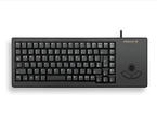 Клавиатури Cherry G84-5400 с тракбол, в черно