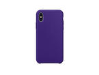 Калъфи SDesign Silicone Original Case за iPhone XS, iPhone X, лилав
