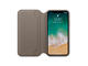 Калъфи SDesign Original Leather Folio Case за iPhone XS, iPhone X, бежов