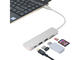 Кабели и Адаптери 4smarts 5in1 USB-C Hub to 2x USB 3.0 and Card Reader