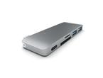 Кабели и Адаптери Satechi USB-C Pass Through USB Hub