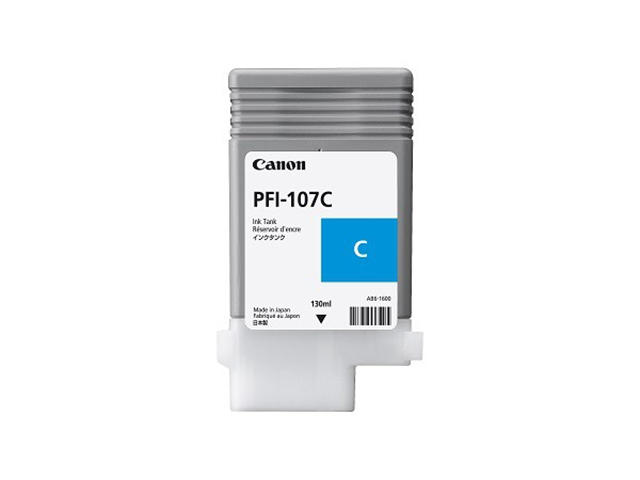 Консумативи Оригинален консуматив Canon PFI-107, Cyan