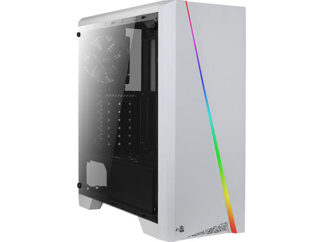 Кутии AeroCool Cylon White Tempered Glass