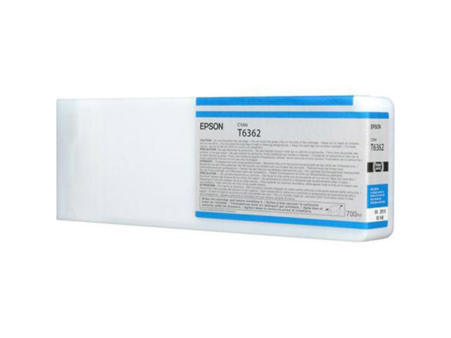 Консумативи Оригинален Epson T636 Ink Cartridge Cyan 700 ml