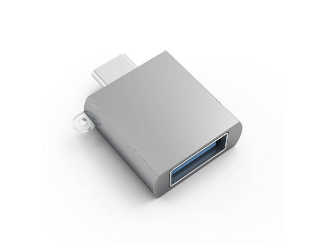 Кабели и Адаптери Satechi USB-C to USB Female Adapter, тъмносив