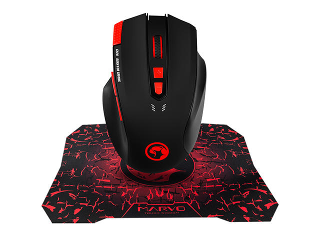 Мишки Marvo G928 + подложка G1