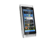 Смартфони Nokia N8 16GB, сребрист цвят
