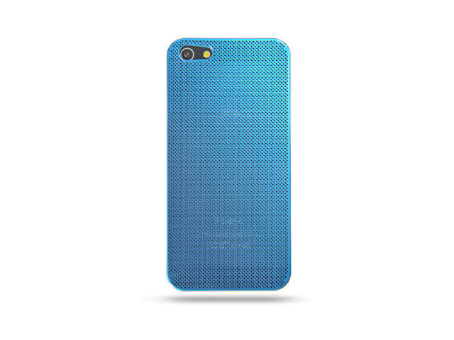 Калъфи Калъф Wikky Space Aluminium за iPhone 5 син