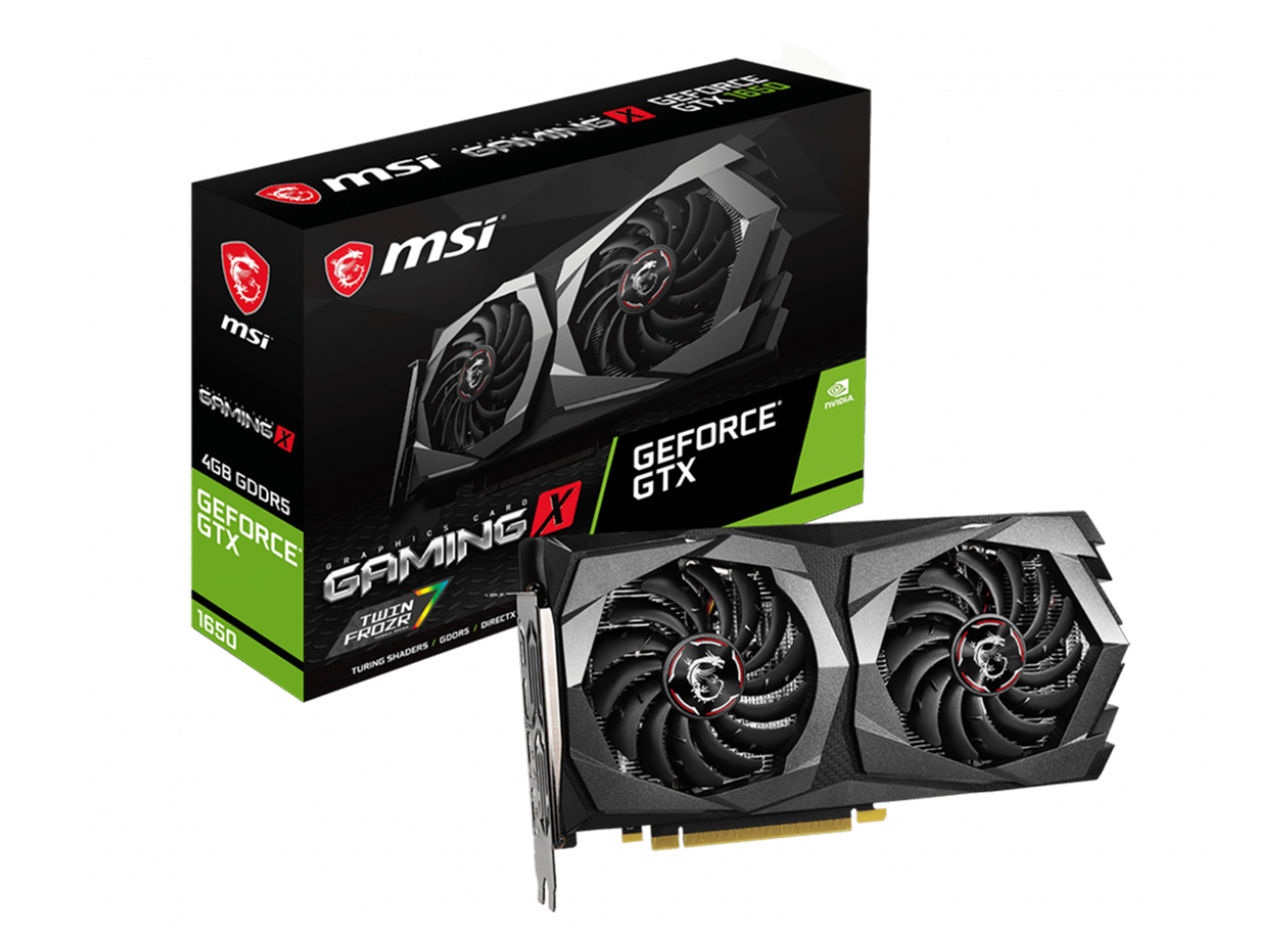 MSI GeForce GTX 1650 GAMING X 4G | Laptop.bg - Технологията с теб