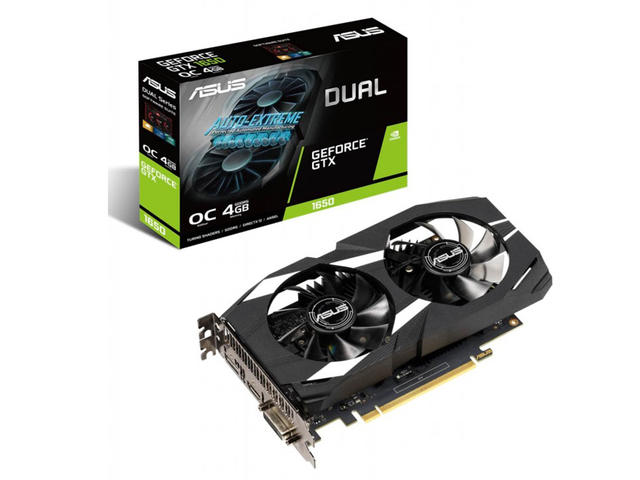 Видео карти ASUS Dual GeForce GTX 1650 OC
