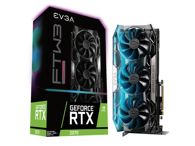 Видео карти EVGA GeForce RTX 2070 FTW3 ULTRA GAMING