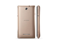 Смартфони Sony Xperia E 2GB, бронзов цвят