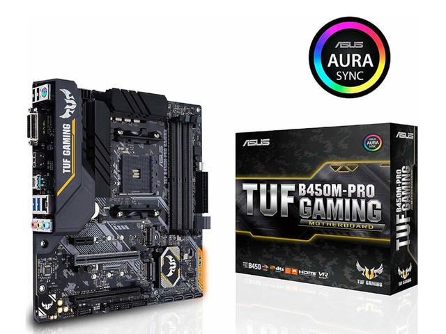 Дънни платки ASUS TUF B450M-PRO GAMING