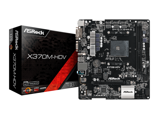 Дънни платки ASRock X370M-HDV