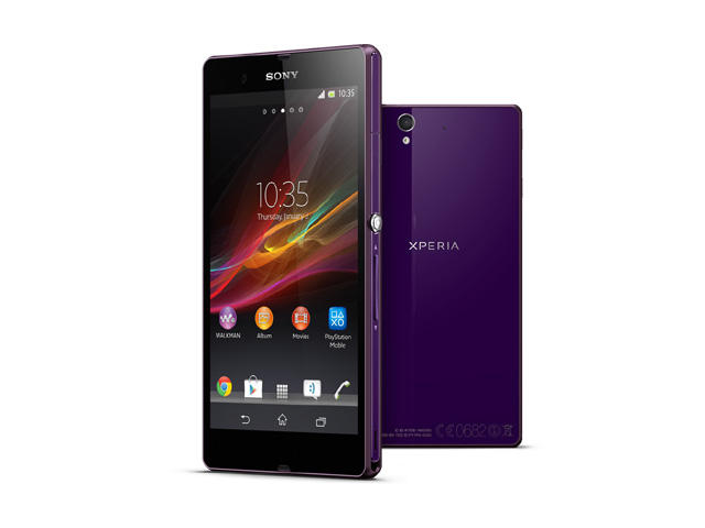 Смартфони Sony Xperia Z 16GB, лилав цвят