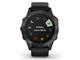 Смарт часовници Garmin Fenix 6 Sapphire Carbon Gray DLC with Black Band